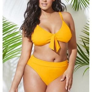 Plus Size two Piece Women's Swimsuit Bikini